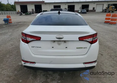 2013 Kia Optima Hybrid из США, поврежденный, VIN KNAGM4AD2D5048794